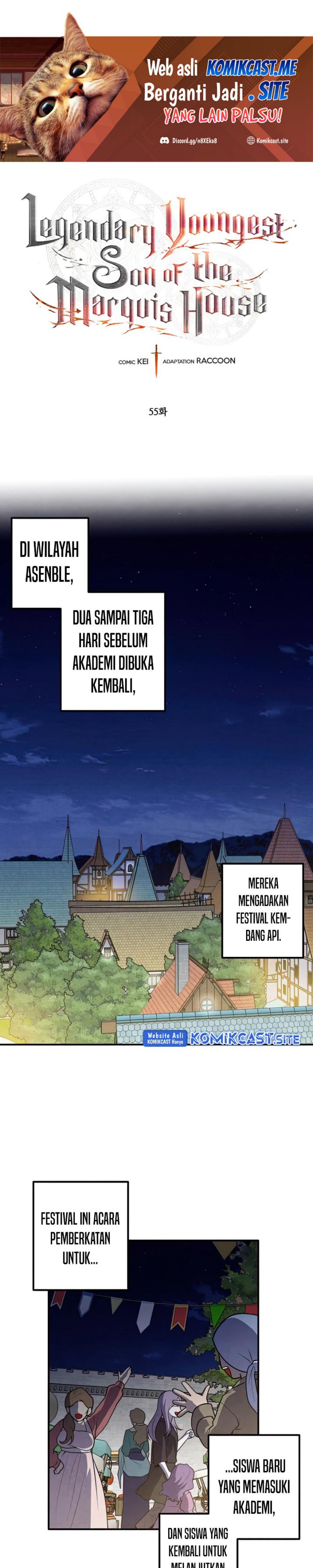 Baca Manhwa Legendary Youngest Son of the Marquis House Chapter 55 S1 END Gambar 2