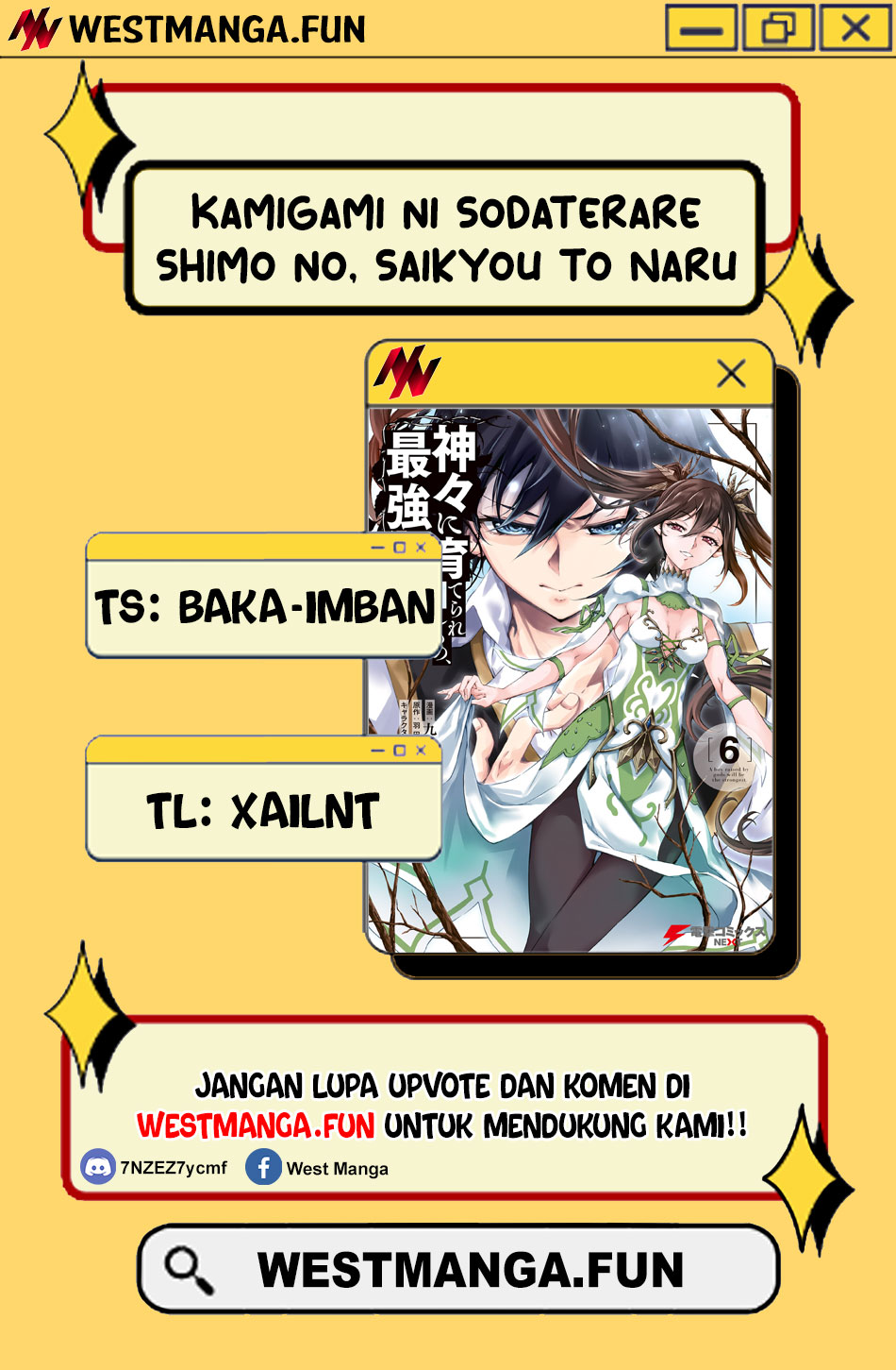 Kamigami ni Sodaterare Shimo no, Saikyou to Naru Chapter 53 Gambar 4