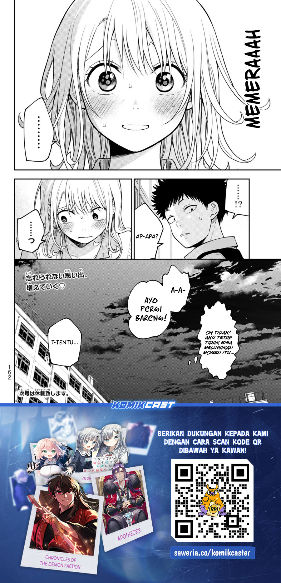 Kuroiwa Medaka ni Watashi no Kawaii ga Tsuujinai Chapter 172 Gambar 15