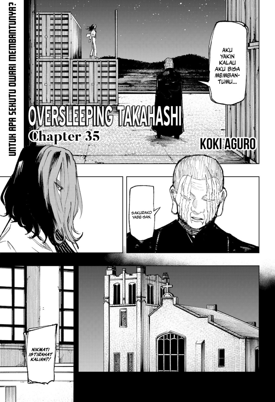 Baca Manga Oversleeping Takahashi Chapter 35 Gambar 2