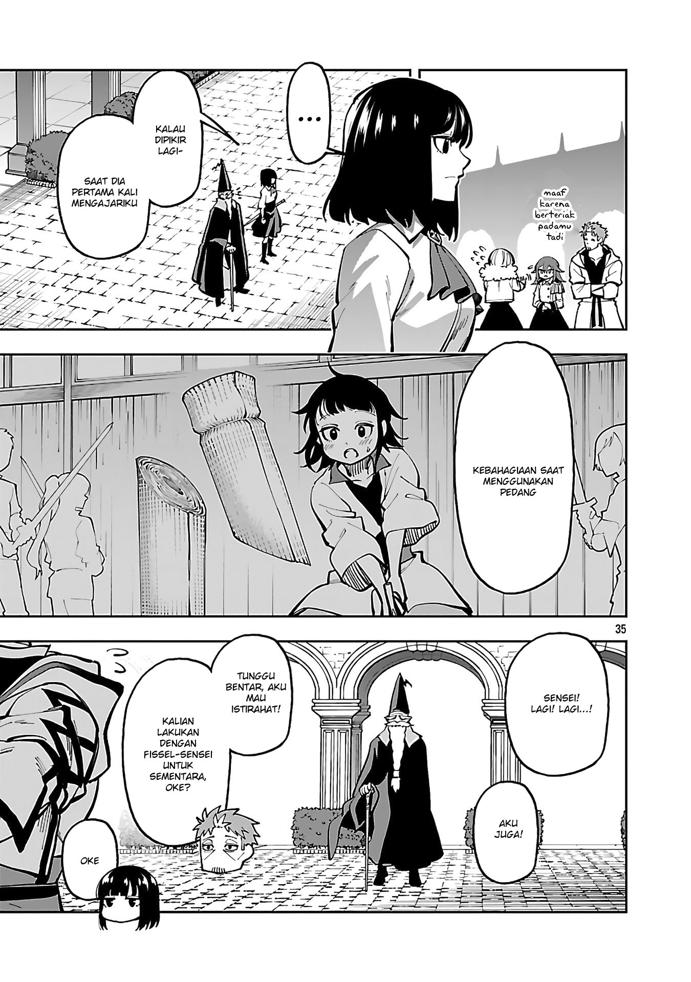 Katainaka no Ossan, Kensei ni Naru ~tada no inaka no kenjutsu shihan datta no ni, taisei shita deshi-tachi ga ore wo hottekurenai ken~ Chapter 31 Gambar 37