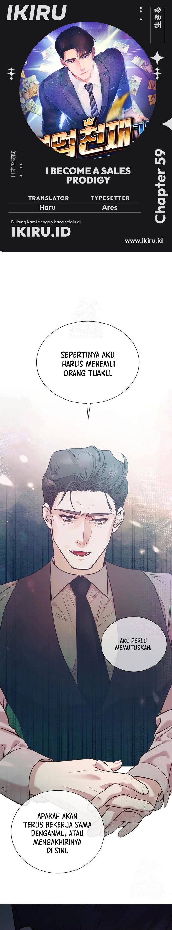Baca Komik I Became a Sales Prodigy Chapter 59 Gambar 1