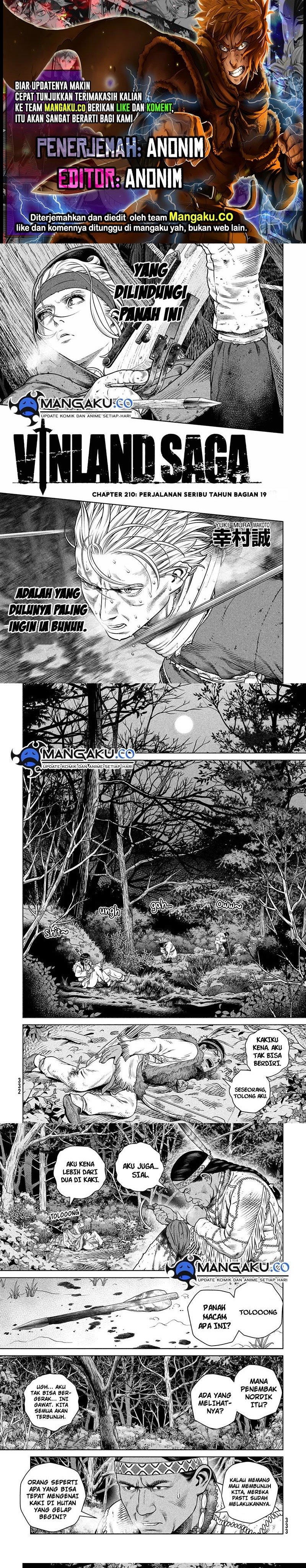 Baca Komik Vinland Saga Chapter 210 Gambar 1