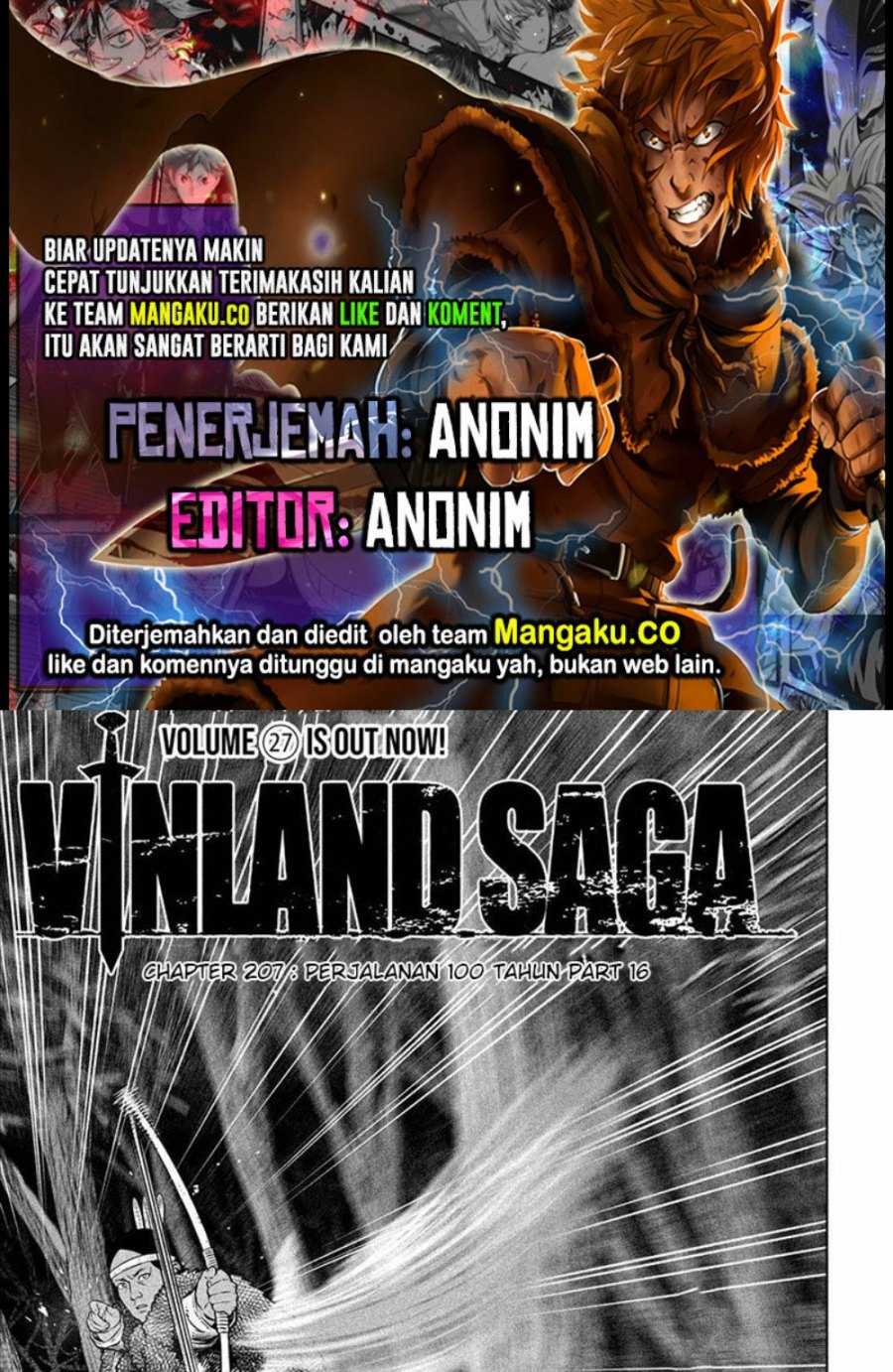 Baca Komik Vinland Saga Chapter 207 Gambar 1