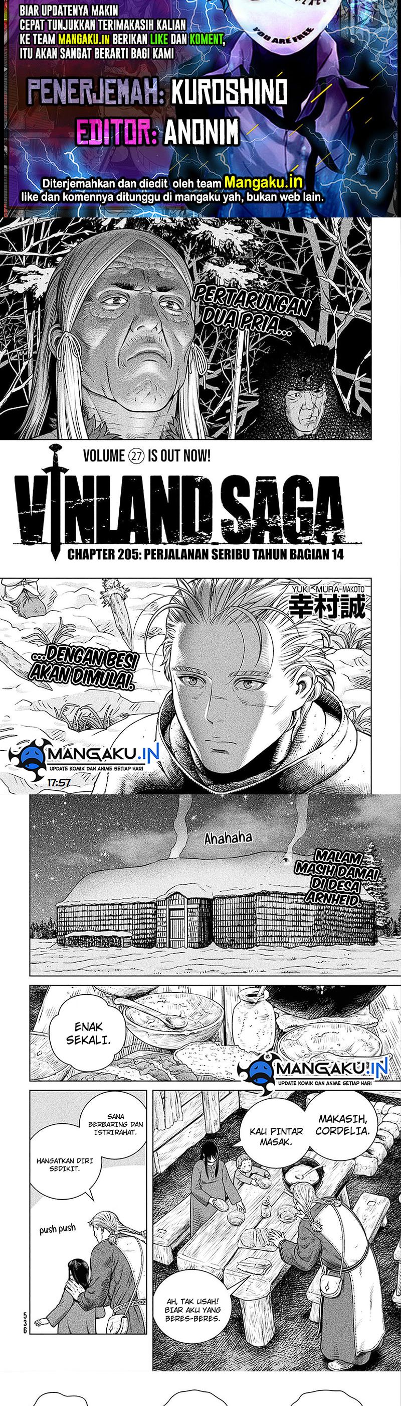 Baca Komik Vinland Saga Chapter 205 Gambar 1
