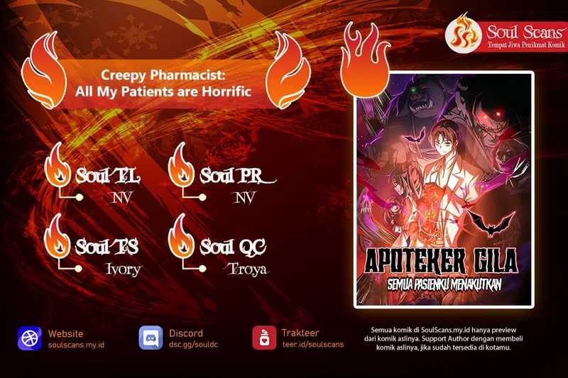 Baca Komik Creepy Pharmacist: All My Patients Are Horrific Chapter 84 Gambar 1