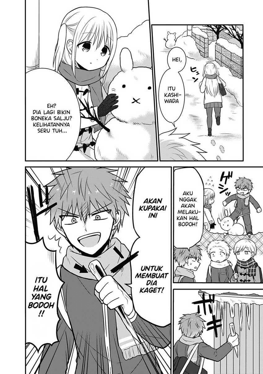Baca Manga Kao ni denai Kashiwada-san to Kao ni deru Ota-kun Chapter 17 Gambar 2