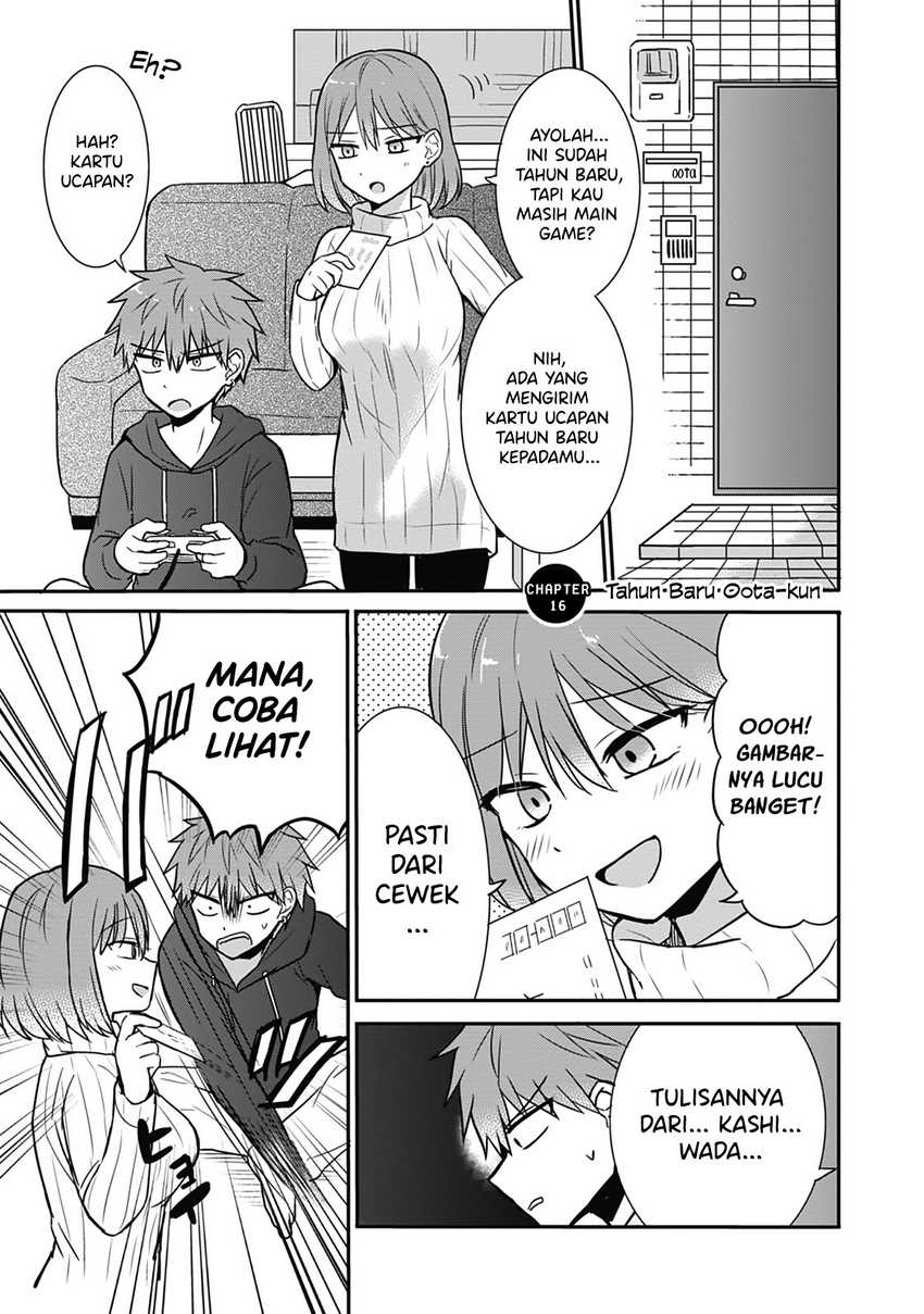 Baca Komik Kao ni denai Kashiwada-san to Kao ni deru Ota-kun Chapter 16 Gambar 1