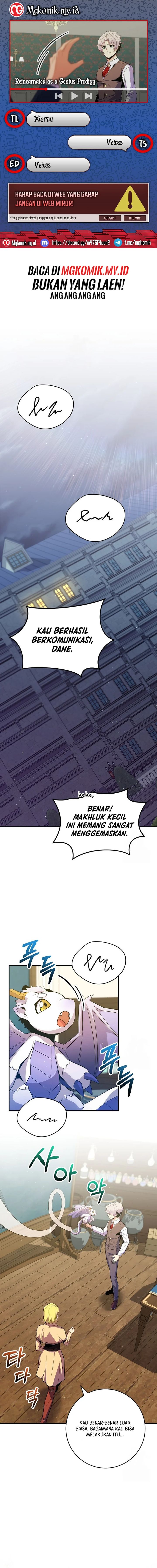 Baca Komik Reincarnated as a Genius Prodigy of a Prestigious Family Chapter 45 Gambar 1