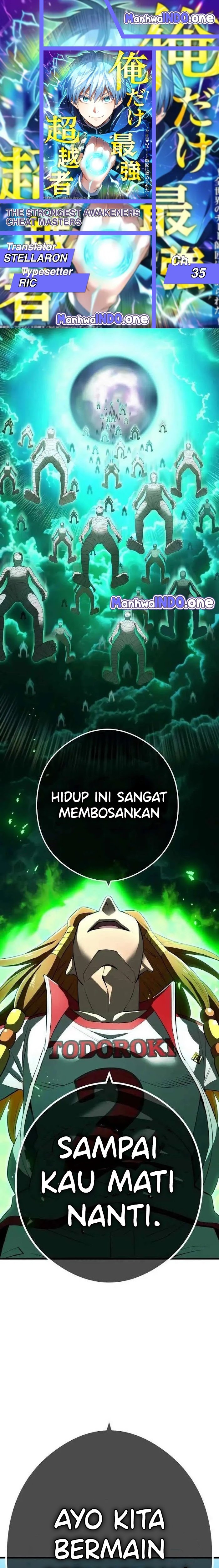 Baca Komik I Am the Strongest Awakeners, Recognized by All of the World’s Cheat Masters Chapter 35 Gambar 1