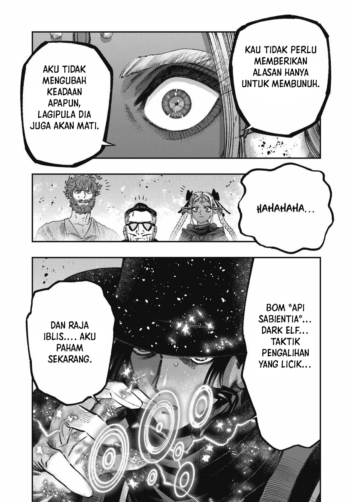 Koudou ni Hattatsu Shita Igaku wa Mahou to Kubetsu ga Tsukanai Chapter 25 Gambar 28