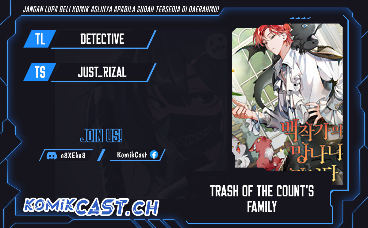 Baca Komik Trash of the Count’s Family Chapter 107 Gambar 1