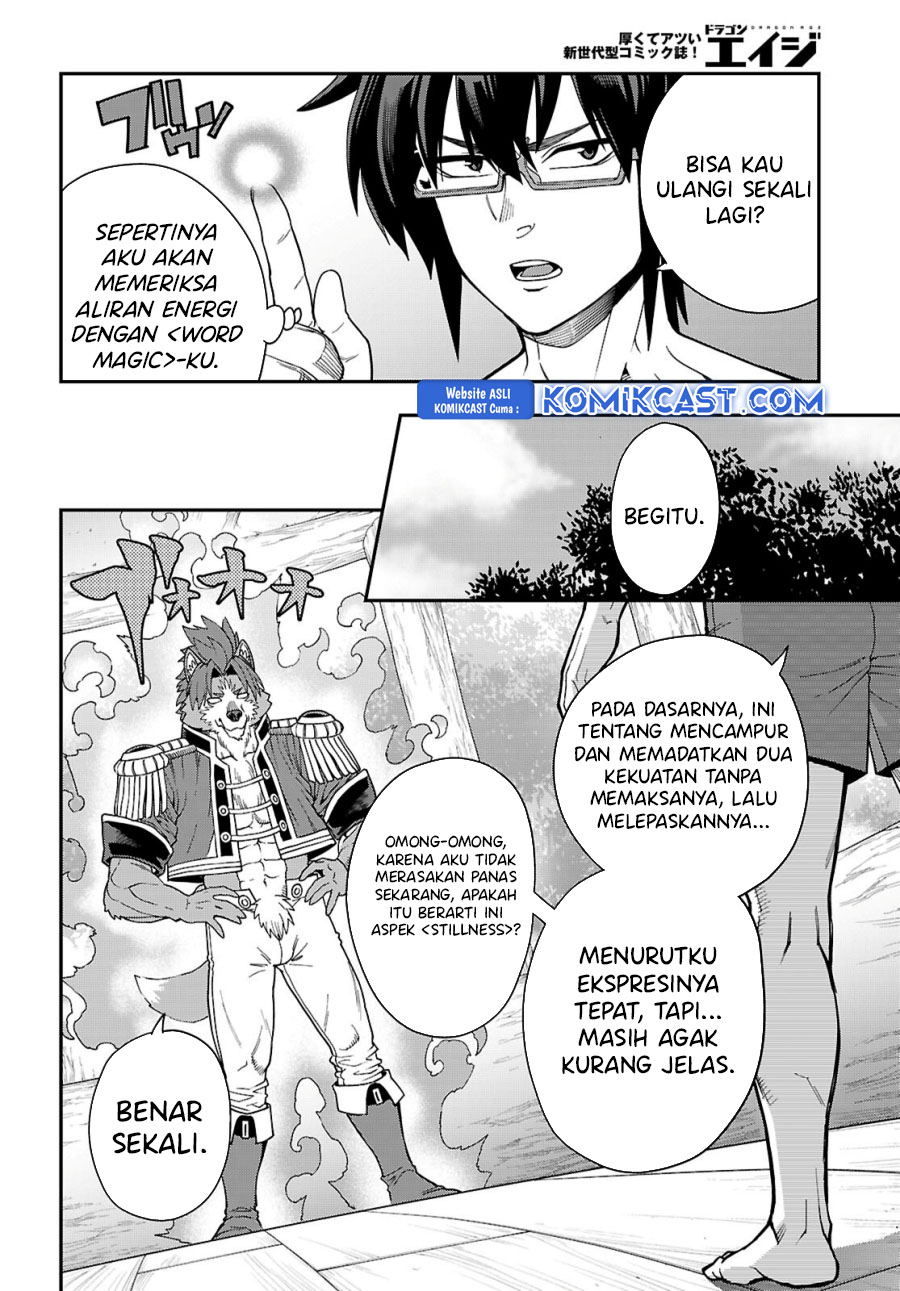 Konjiki no Moji Tsukai: Yuusha Yonin ni Makikomareta Unique Cheat Chapter 116 Gambar 15