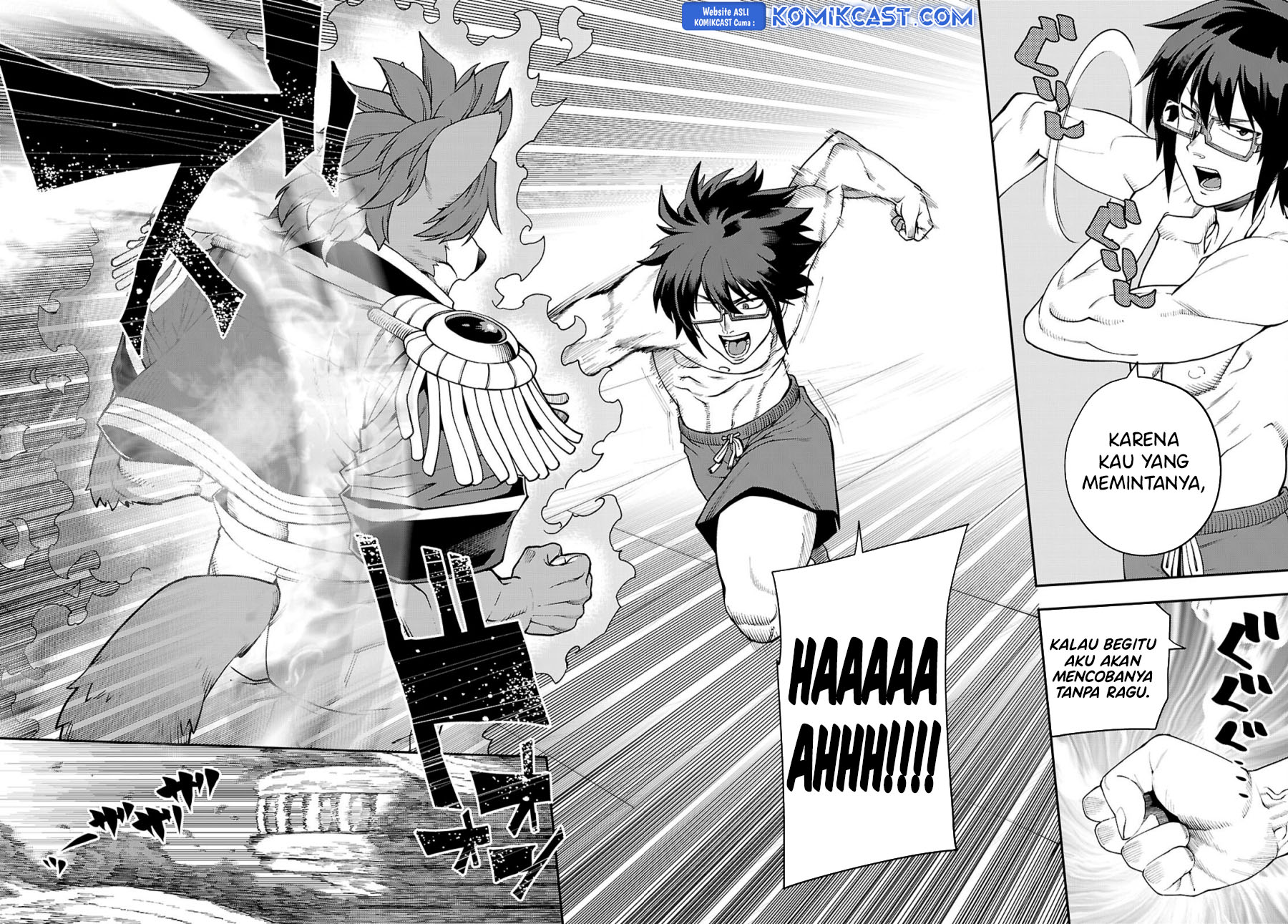 Konjiki no Moji Tsukai: Yuusha Yonin ni Makikomareta Unique Cheat Chapter 116 Gambar 17