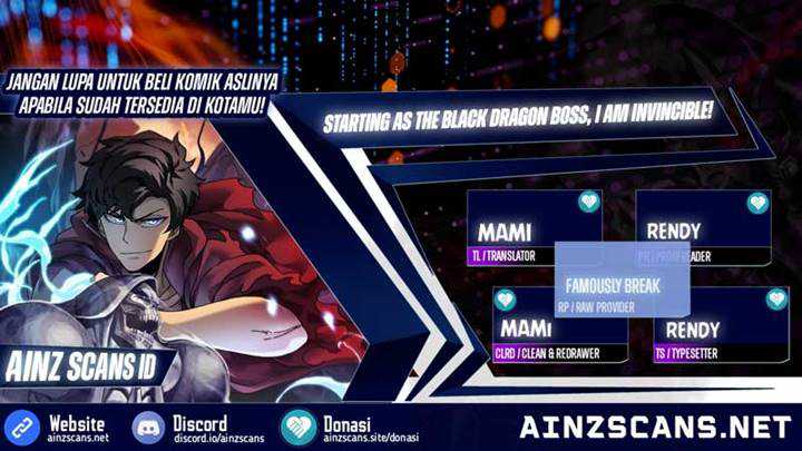 Baca Komik I Become Invincible Black Dragon Boss At The Start Chapter 55 Gambar 1