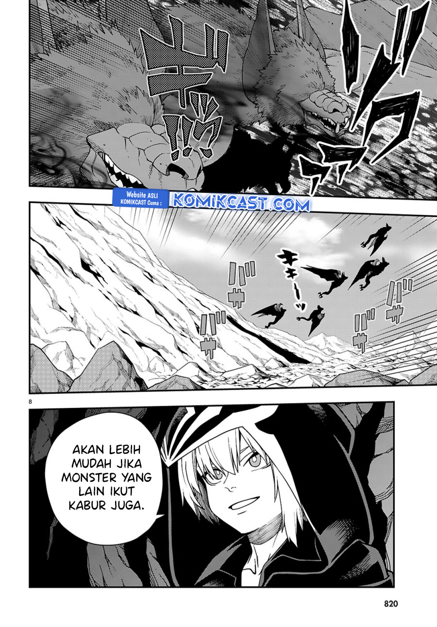 Konjiki no Moji Tsukai: Yuusha Yonin ni Makikomareta Unique Cheat Chapter 117 Gambar 8