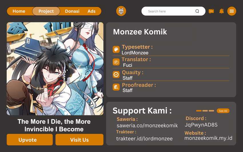 Baca Komik The More I Die the More Invincible I Become Chapter 42 Gambar 1
