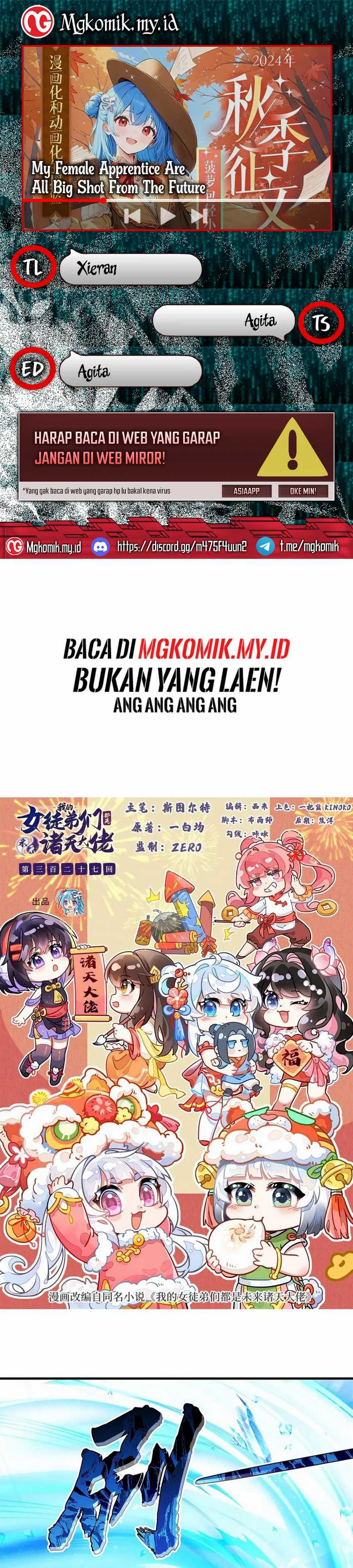 Baca Komik My Female Apprentices Are All Big Shots From the Future Chapter 327 Gambar 1
