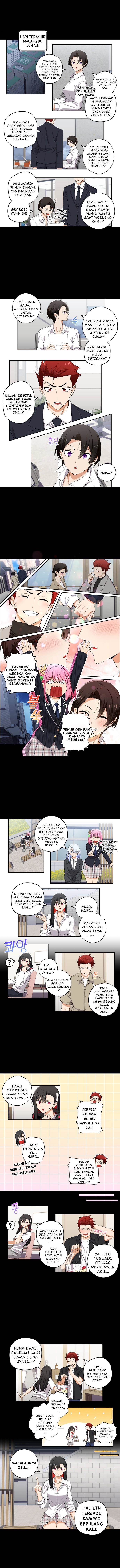 Baca Manhwa We Are Not Dating!! Chapter 135 Gambar 2