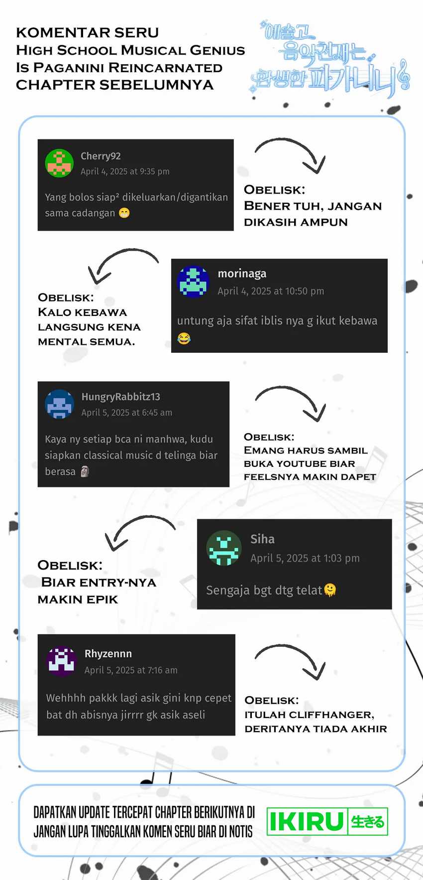 High School Musical Genius Is Paganini Reincarnated Chapter 50 Gambar 18