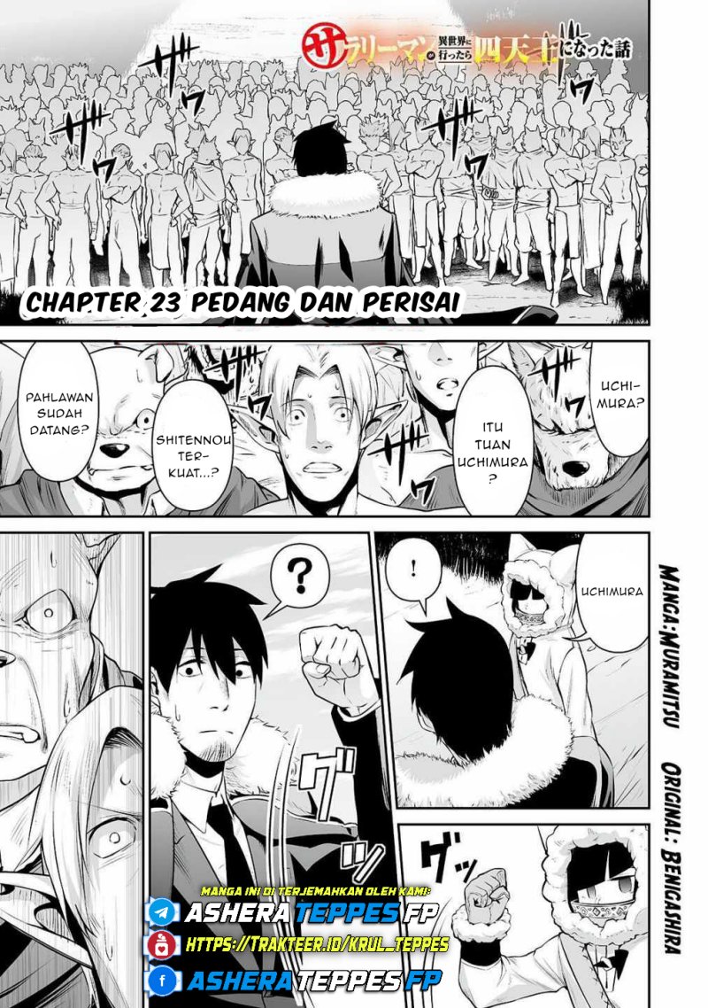 Baca Manga Salaryman Ga Isekai Ni Ittara Shitennou Ni Natta Hanashi Chapter 23 Gambar 2