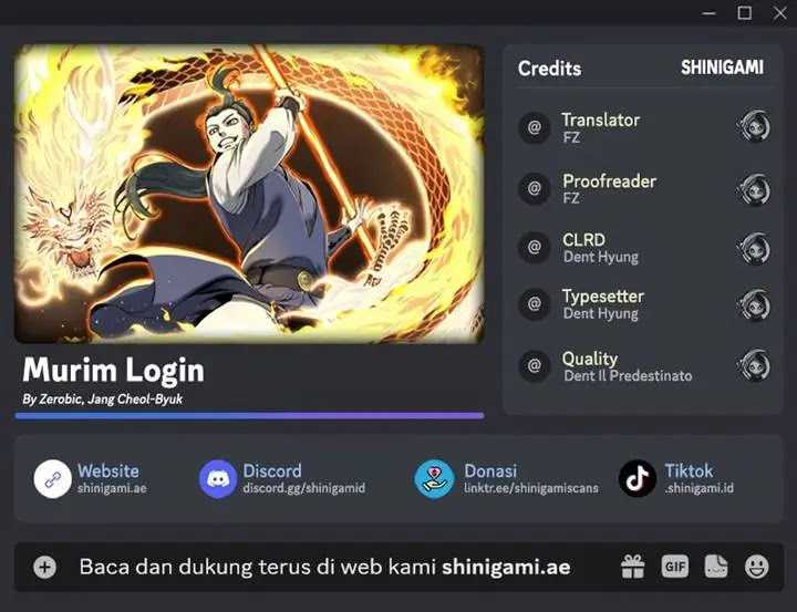 Baca Komik Murim Login Chapter 220 Gambar 1