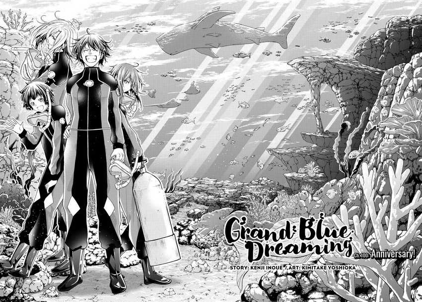 Grand Blue Chapter 100 Gambar 3
