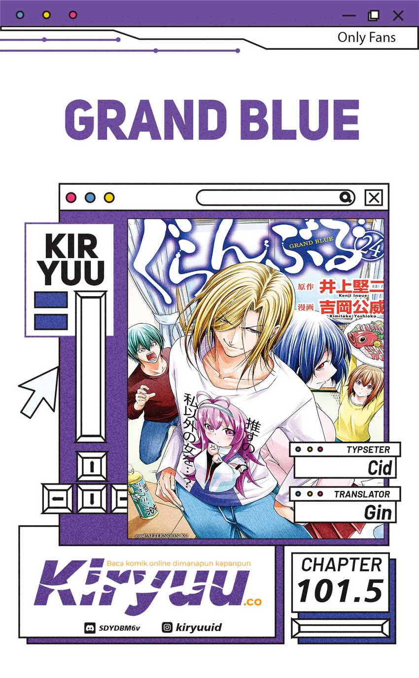 Baca Komik Grand Blue Chapter 101.5 Gambar 1