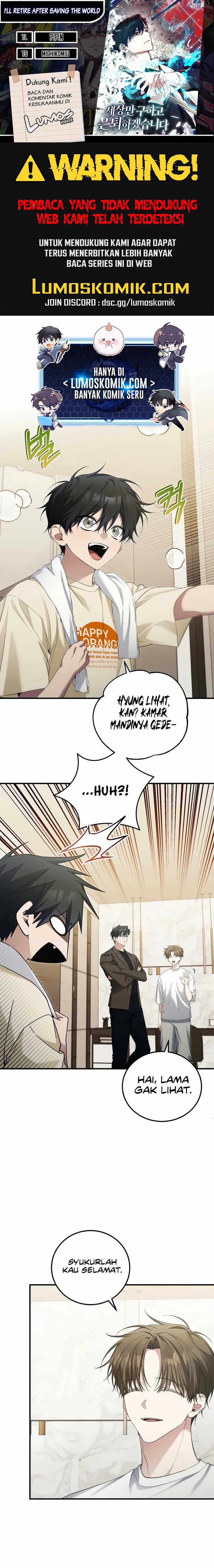 Baca Komik I’ll Retire After Saving the World  Chapter 52 Gambar 1