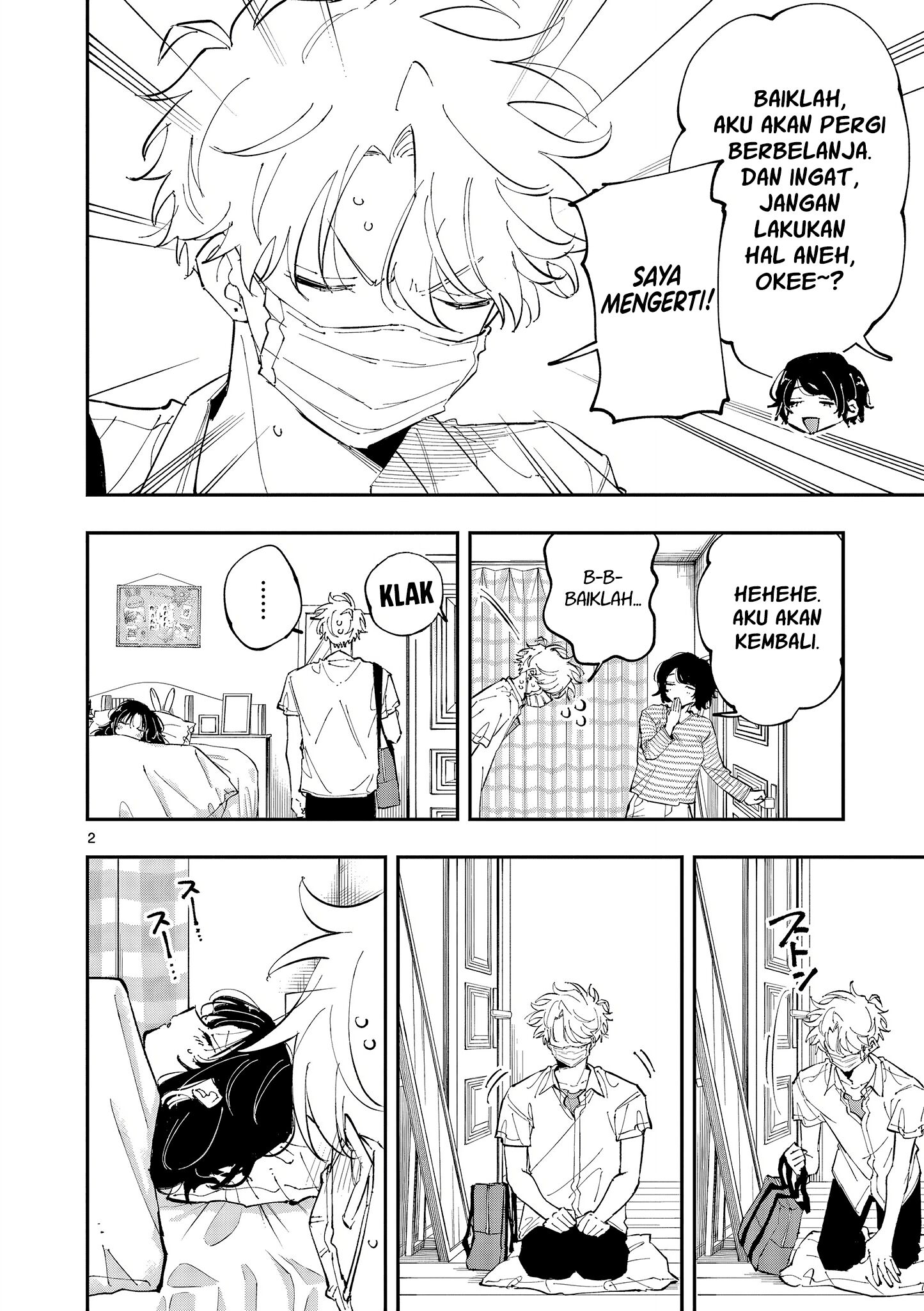 Baca Manga Tonari no Seki no Yatsu ga Souiu Me de Mitekuru Chapter 49 Gambar 2