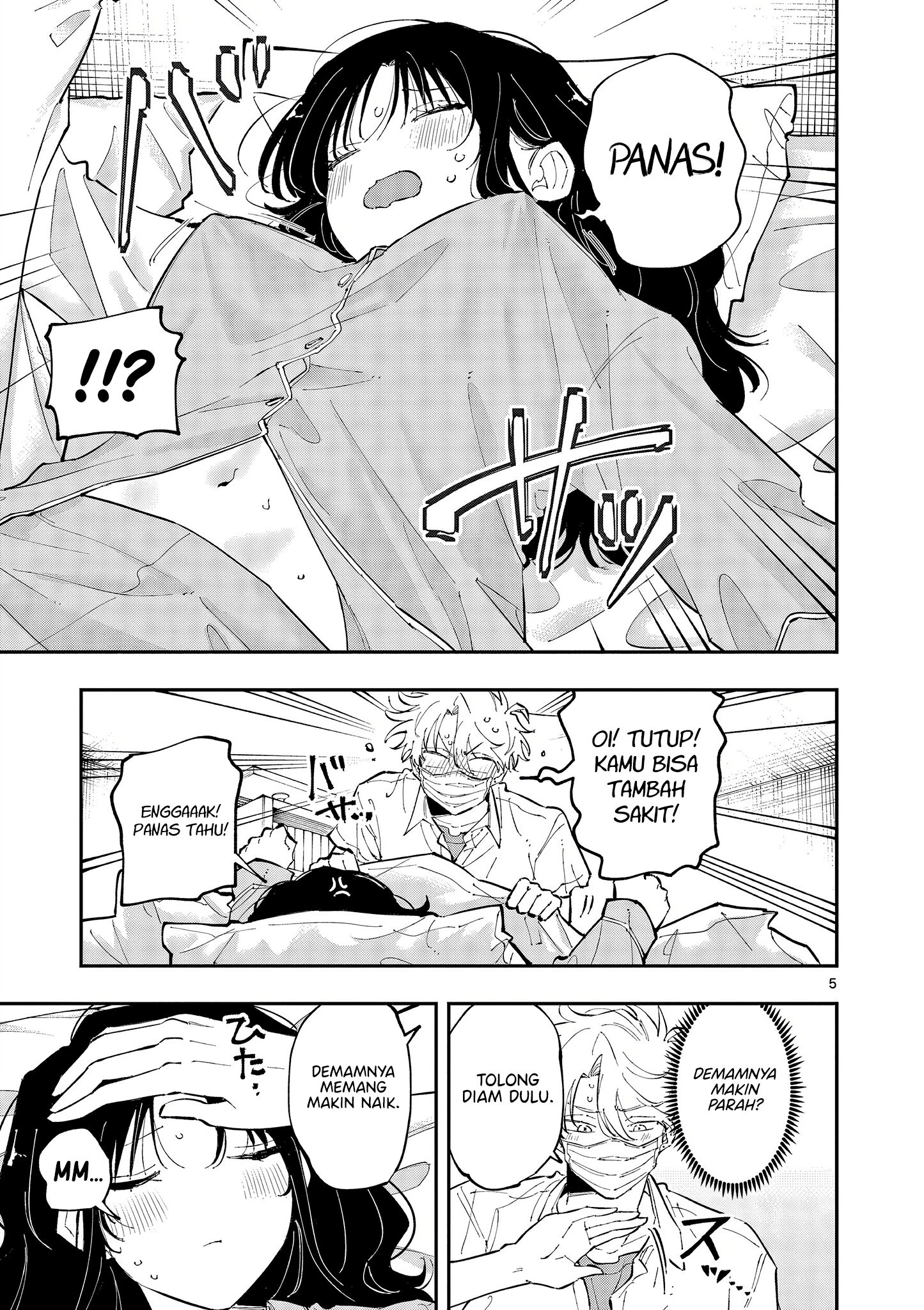 Tonari no Seki no Yatsu ga Souiu Me de Mitekuru Chapter 49 Gambar 5