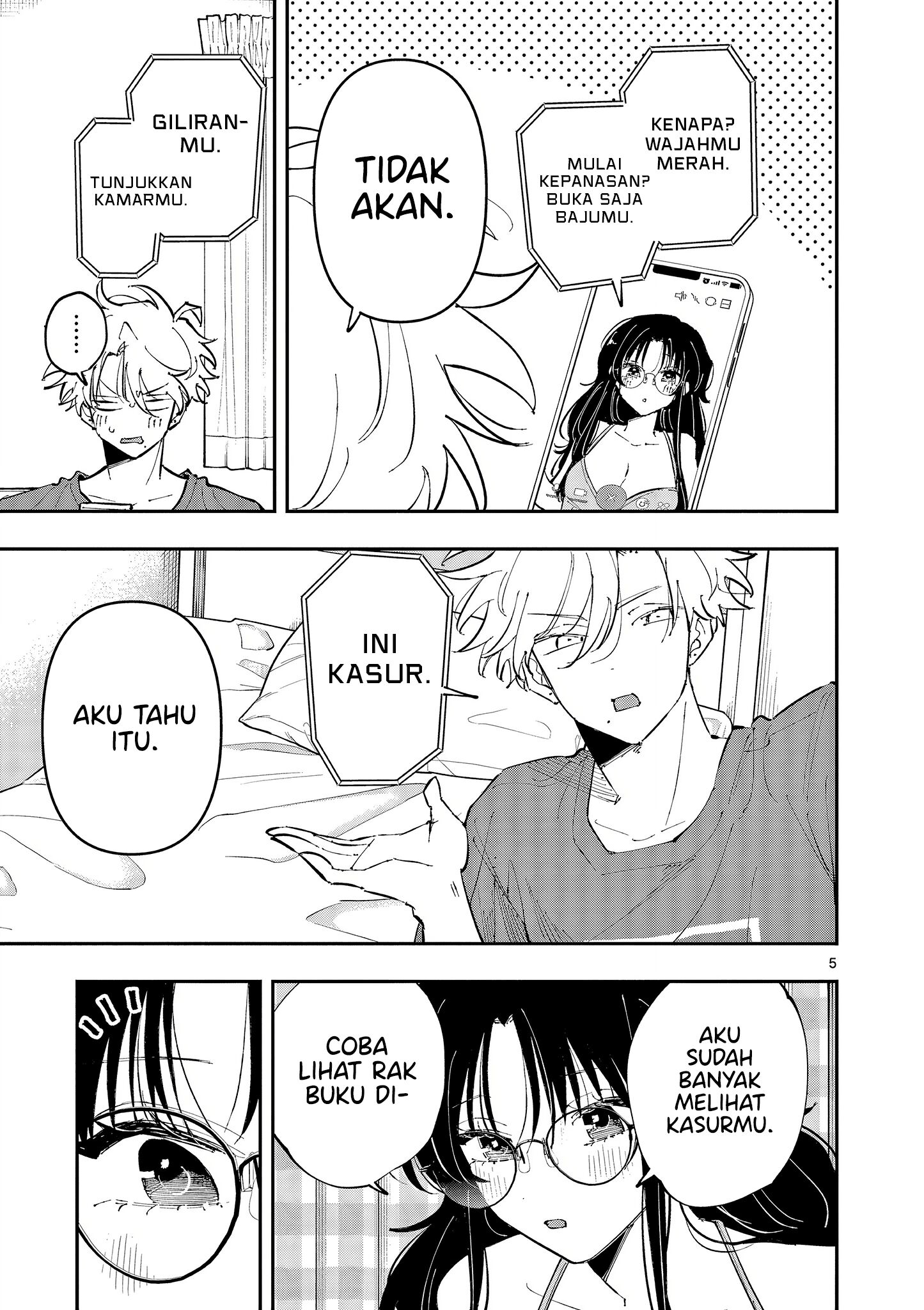 Tonari no Seki no Yatsu ga Souiu Me de Mitekuru Chapter 46 Gambar 5