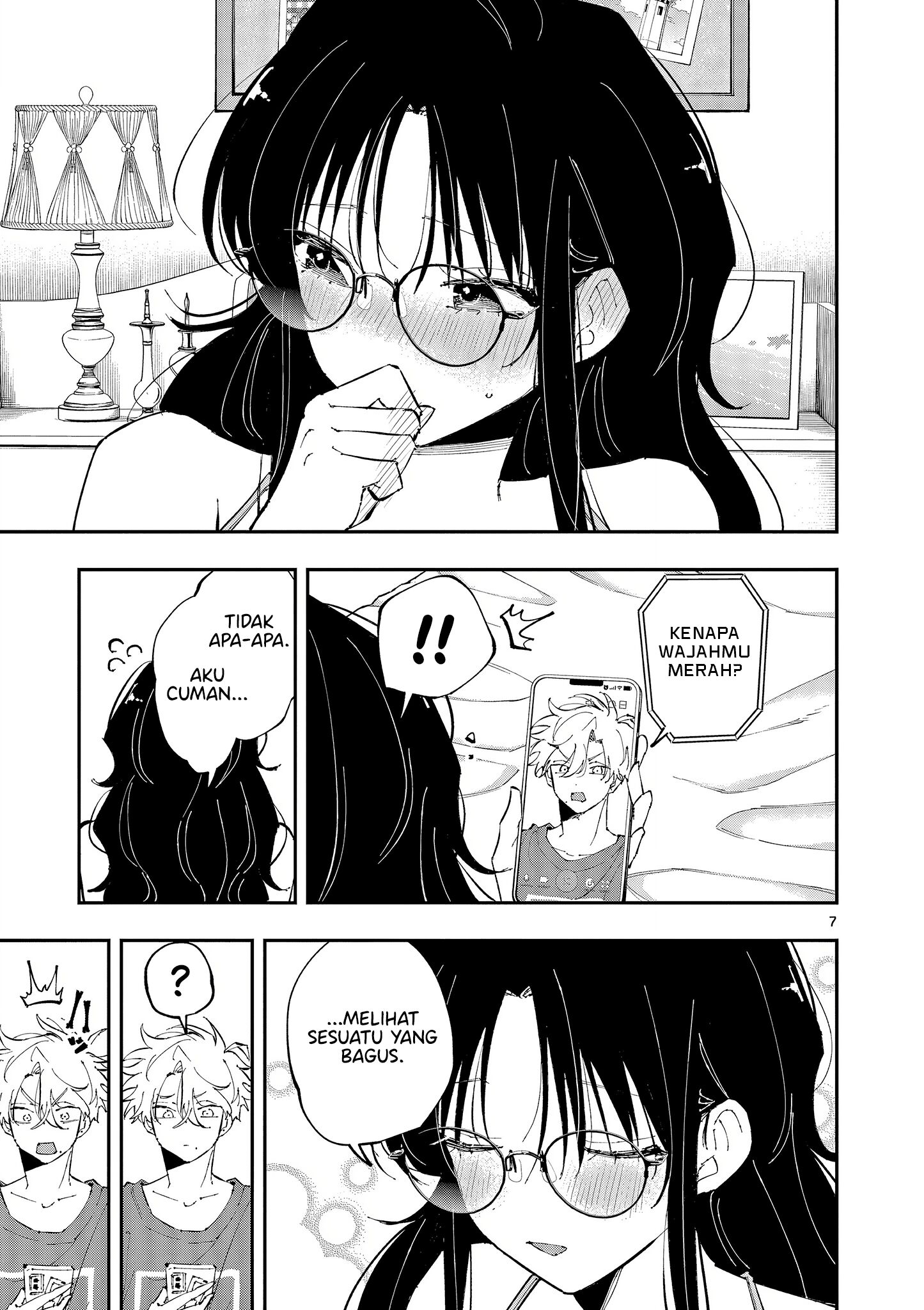 Tonari no Seki no Yatsu ga Souiu Me de Mitekuru Chapter 46 Gambar 7
