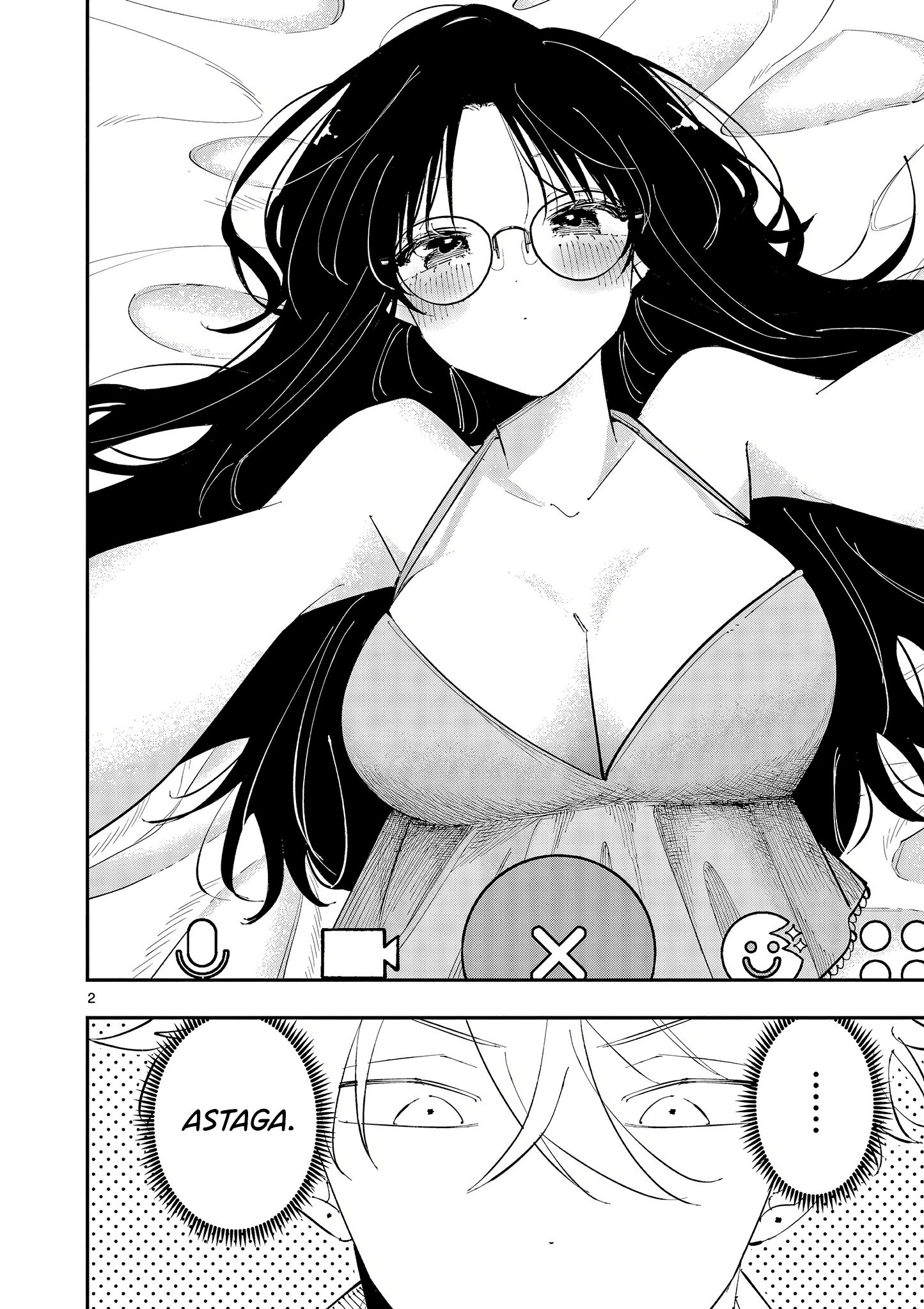 Baca Manga Tonari no Seki no Yatsu ga Souiu Me de Mitekuru Chapter 45 Gambar 2