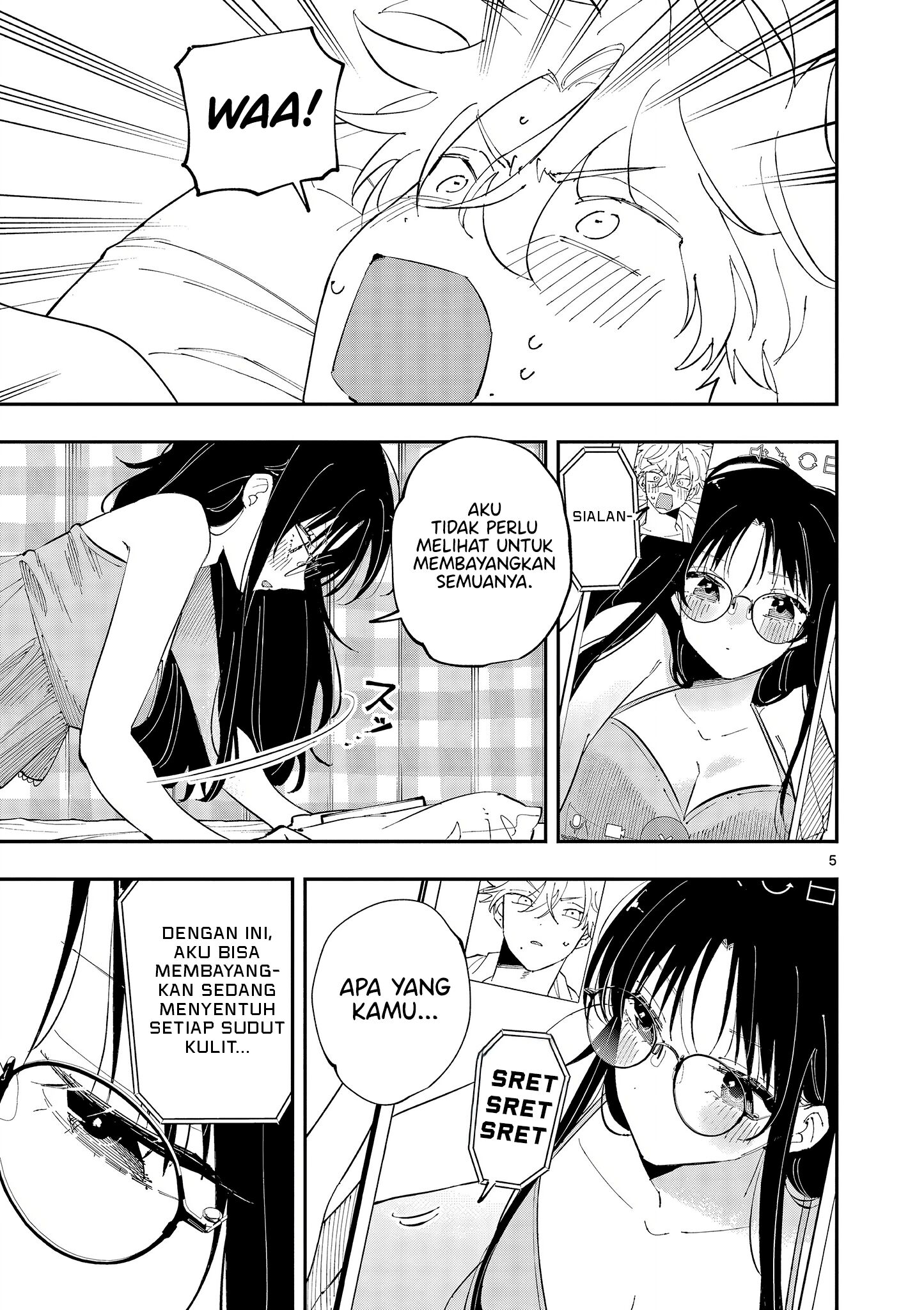 Tonari no Seki no Yatsu ga Souiu Me de Mitekuru Chapter 44 Gambar 5