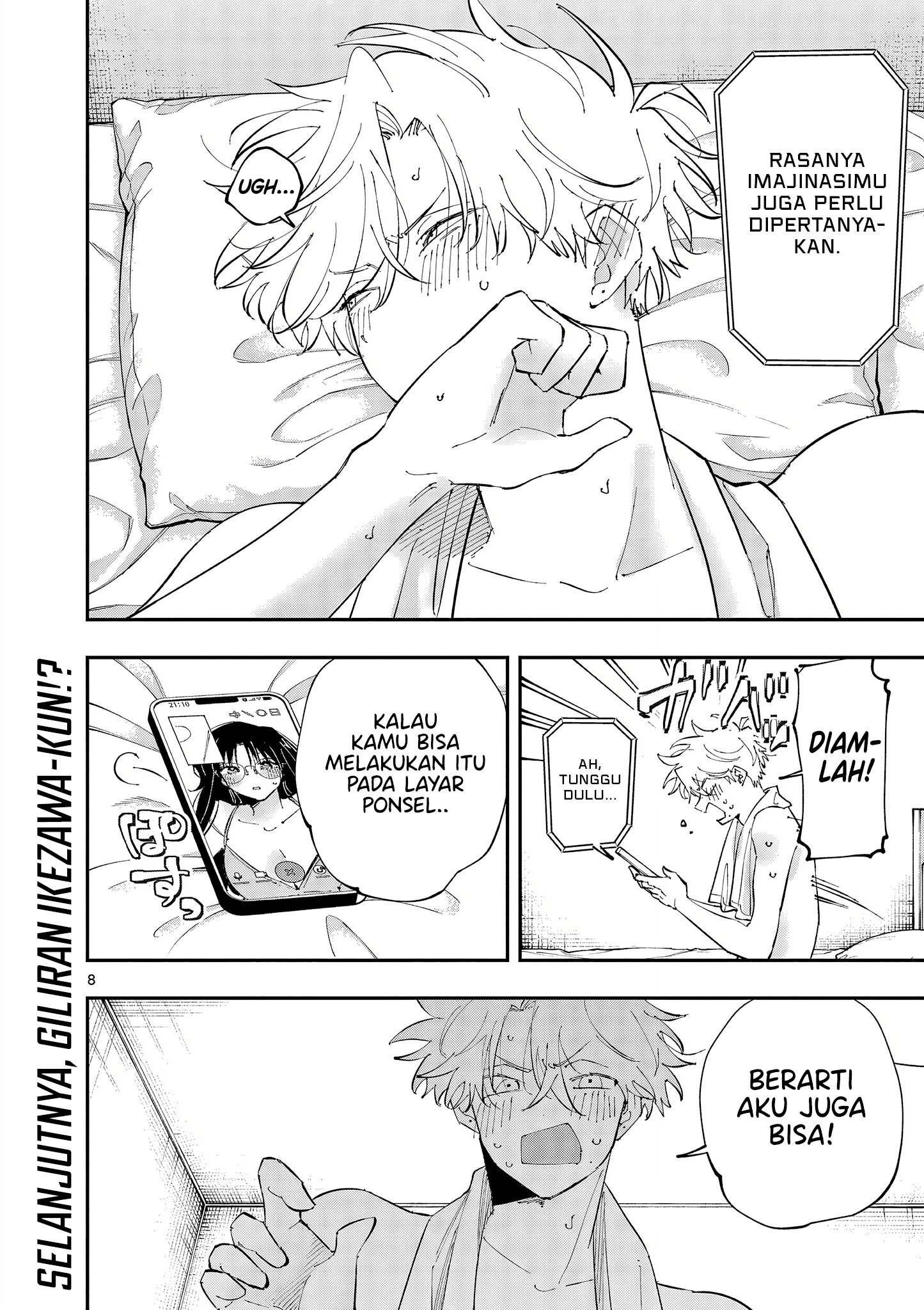 Tonari no Seki no Yatsu ga Souiu Me de Mitekuru Chapter 44 Gambar 8