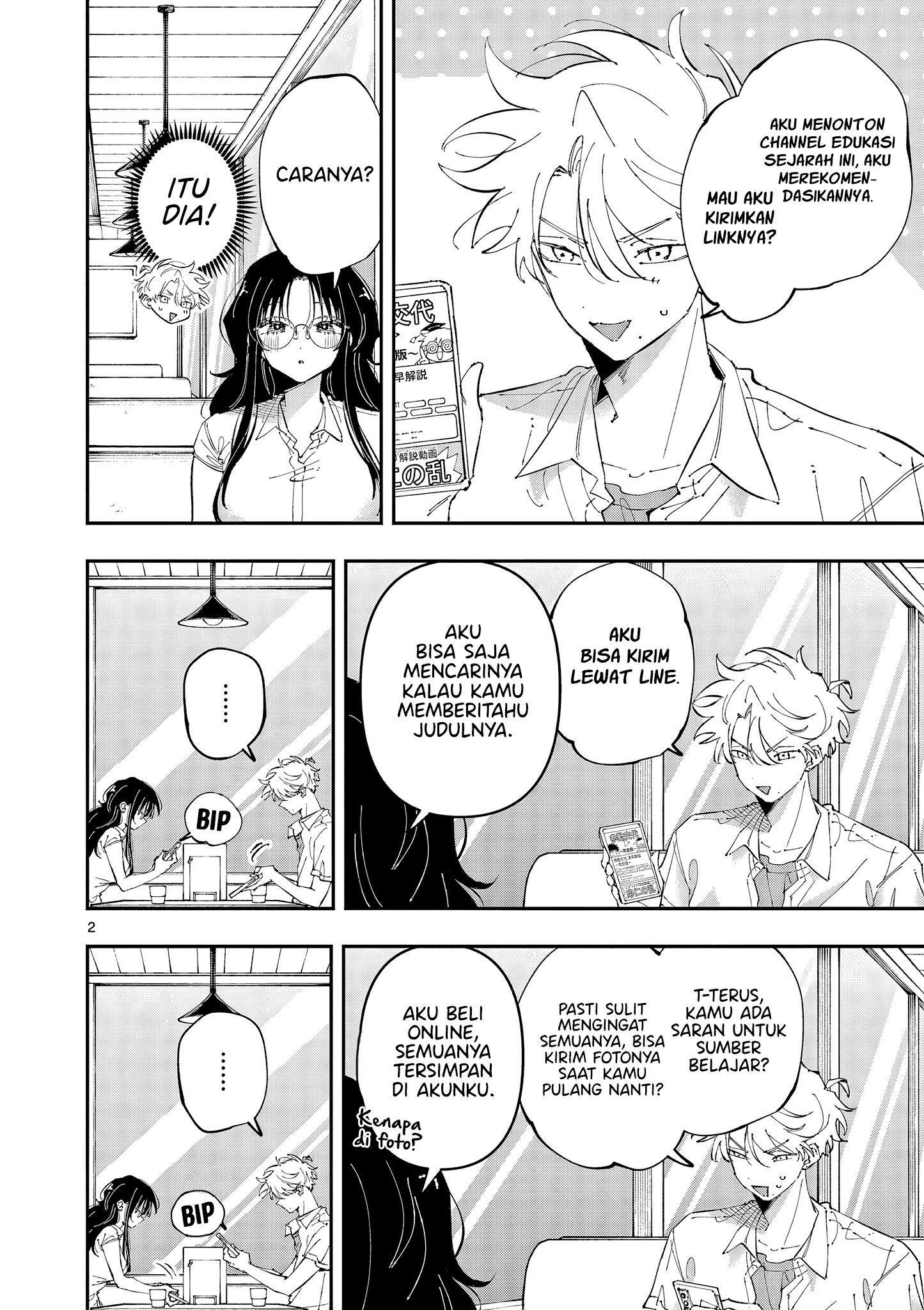 Baca Manga Tonari no Seki no Yatsu ga Souiu Me de Mitekuru Chapter 41 Gambar 2