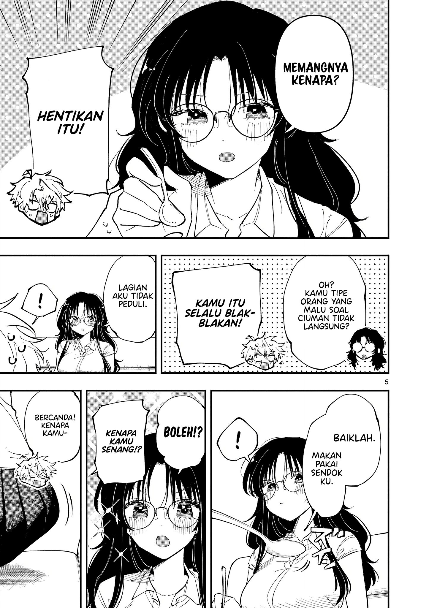 Tonari no Seki no Yatsu ga Souiu Me de Mitekuru Chapter 40 Gambar 5