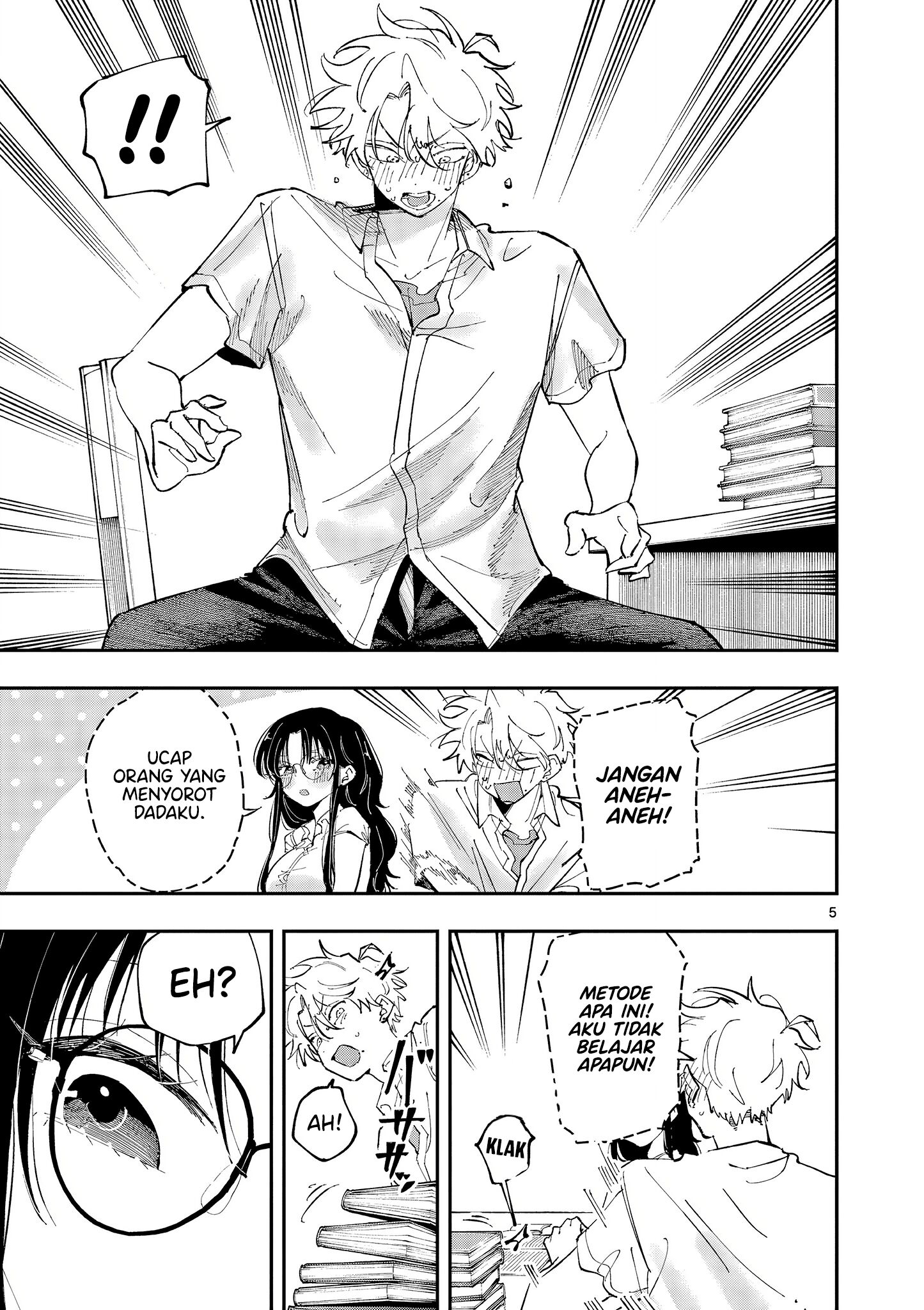 Tonari no Seki no Yatsu ga Souiu Me de Mitekuru Chapter 38 Gambar 5