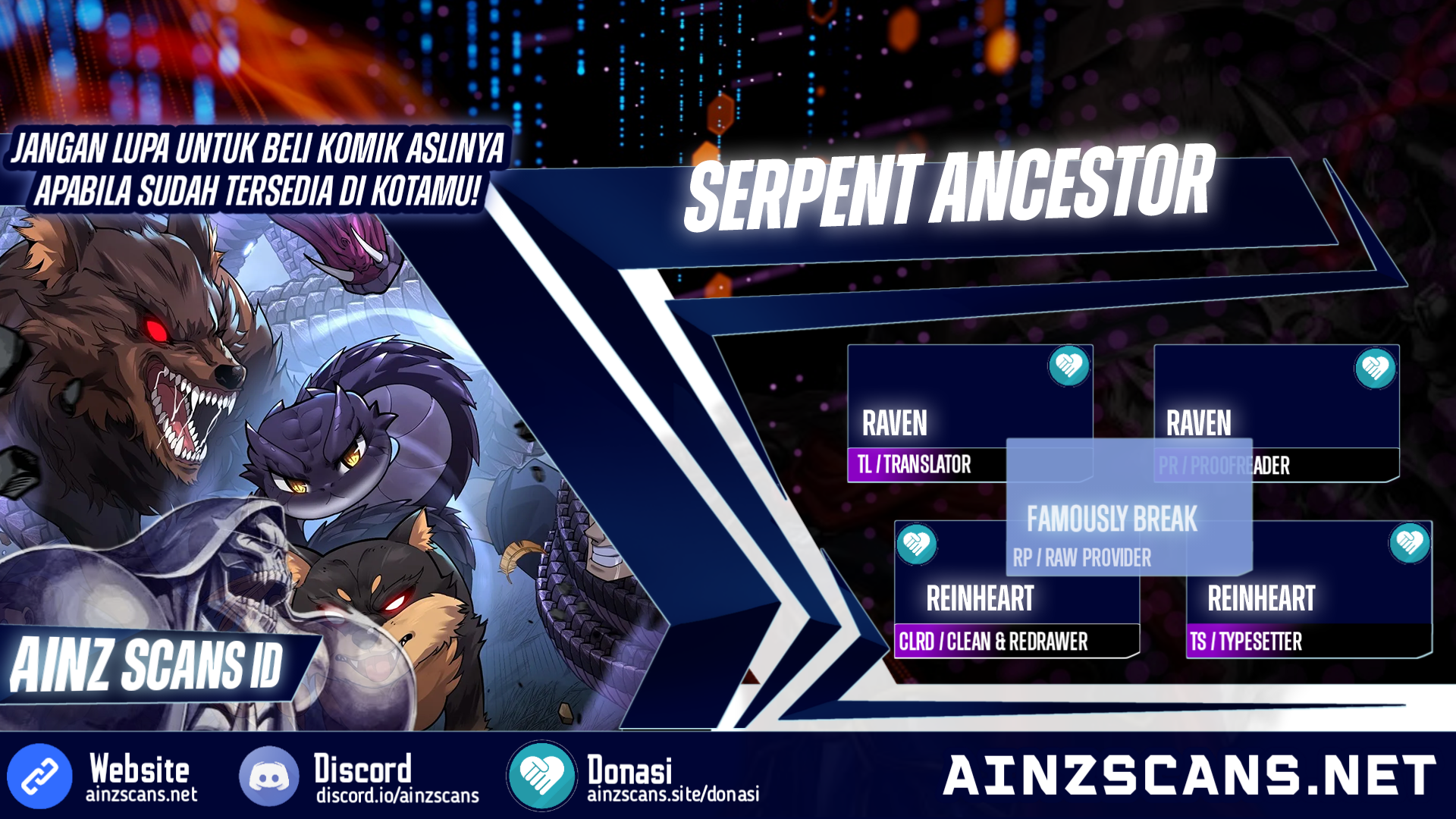 Baca Komik Snake Immortal: The Tale of a Snake’s Cultivation to Immortality Chapter 36 Gambar 1