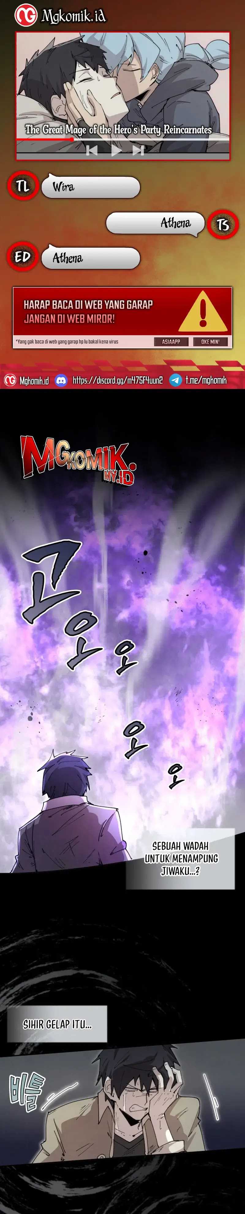 Baca Komik The Rebirth of the Hero’s Party’s Archmage Chapter 79 Gambar 1
