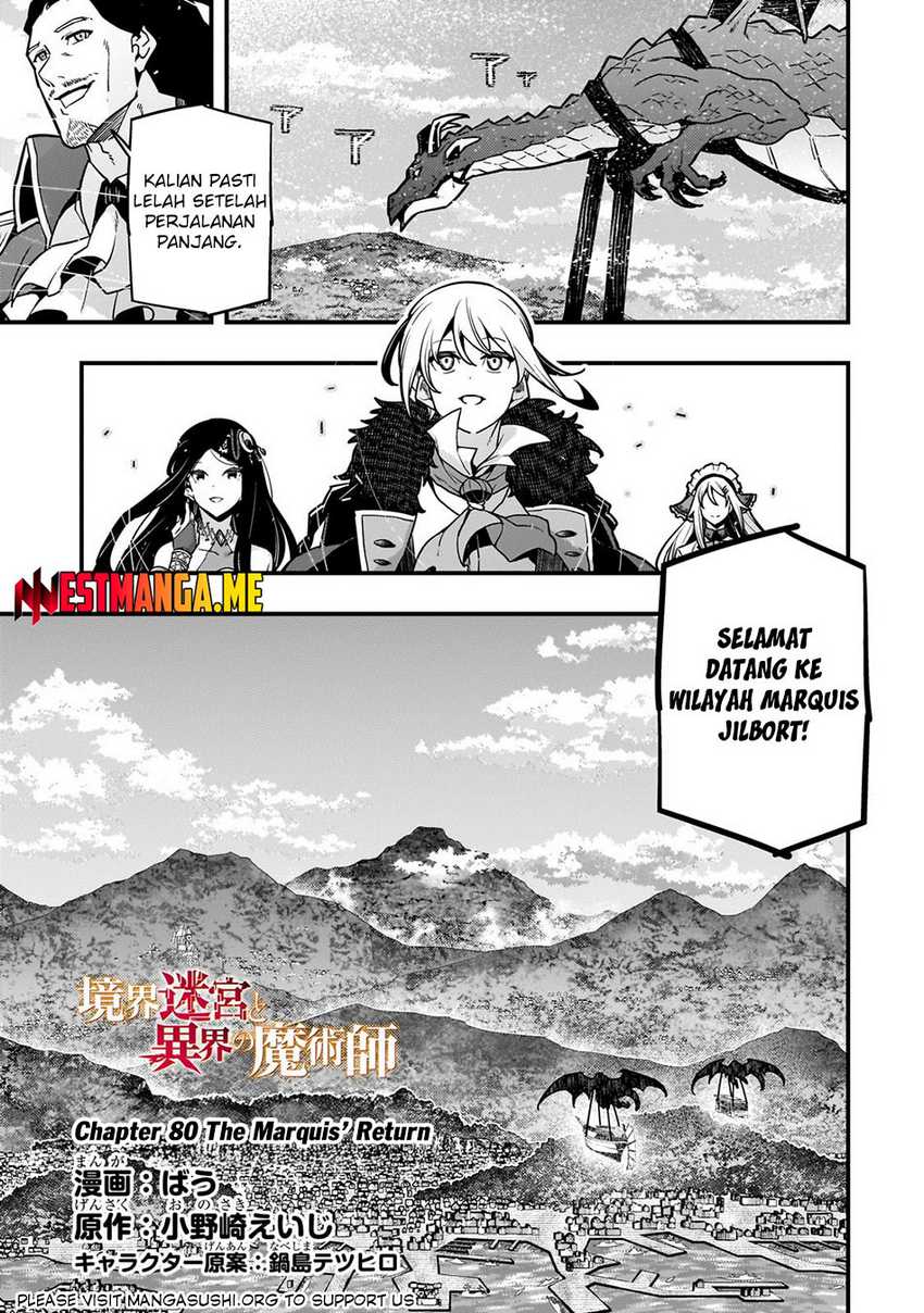 Baca Manga Kyoukai Meikyuu to Ikai no Majutsushi Chapter 80 Gambar 2