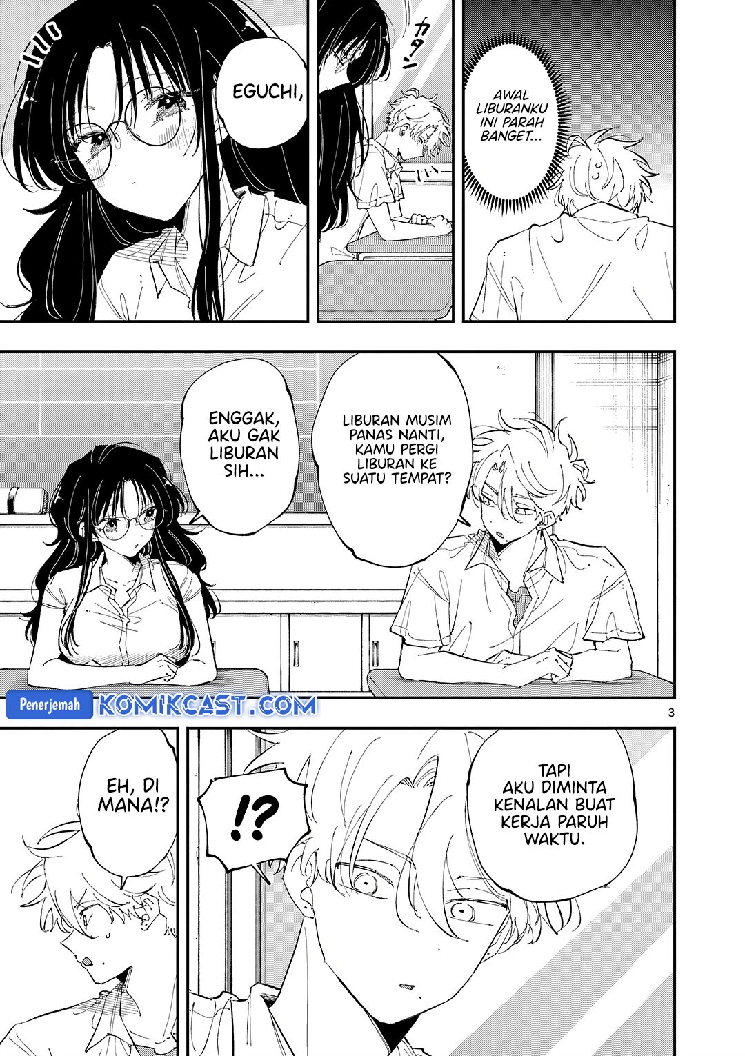 Tonari no Seki no Yatsu ga Souiu Me de Mitekuru Chapter 52 Gambar 4