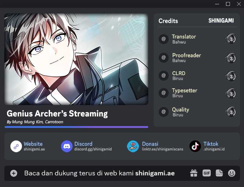 Baca Komik Genius Archer’s Streaming Chapter 60 Gambar 1