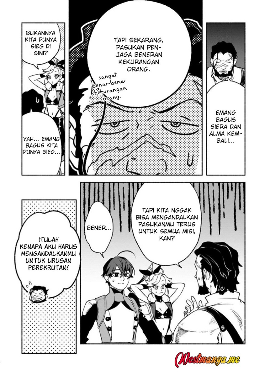 Sono Monban, Saikyou Nitsuki: Tsuihou Sareta Bougyo Ryoku 9999 no Senshi, Outo no Monban Toshite Musou Suru Chapter 35 Gambar 19