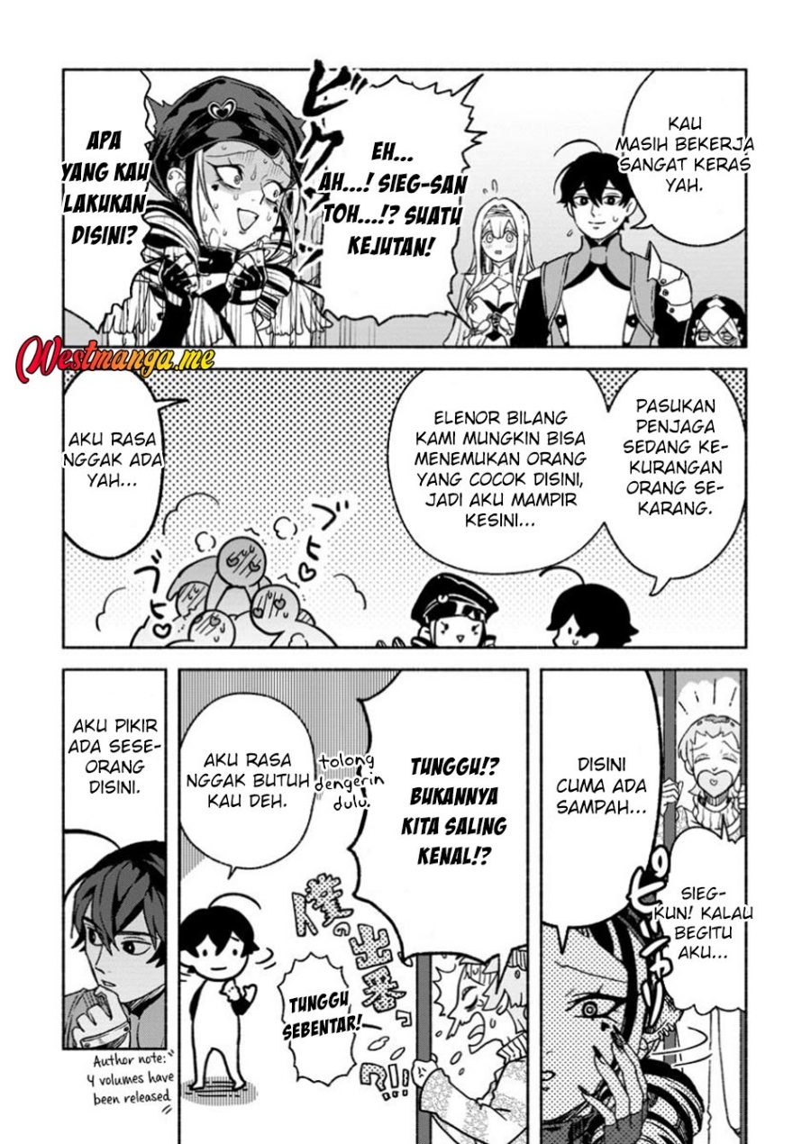 Sono Monban, Saikyou Nitsuki: Tsuihou Sareta Bougyo Ryoku 9999 no Senshi, Outo no Monban Toshite Musou Suru Chapter 35 Gambar 22
