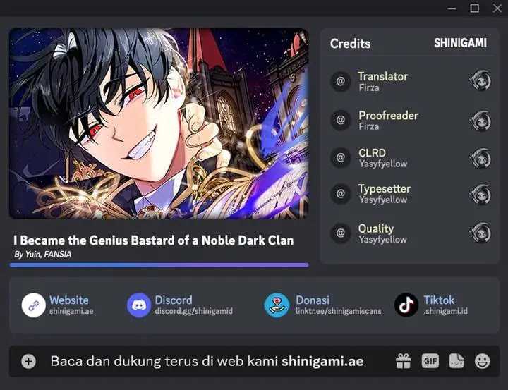 Baca Komik I Became The Genius Bastard Of A Noble Dark Clan Chapter 29 Gambar 1