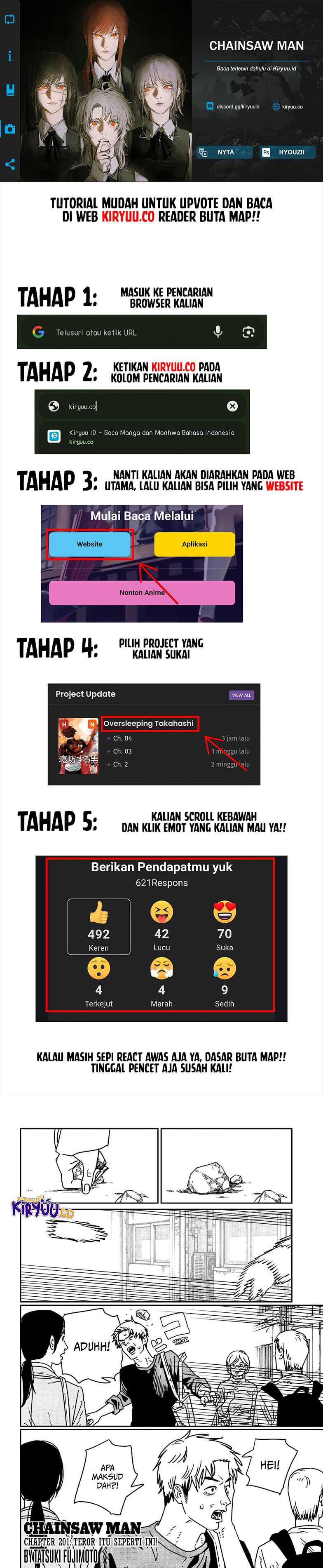 Baca Komik Chainsaw Man Chapter 201 Gambar 1