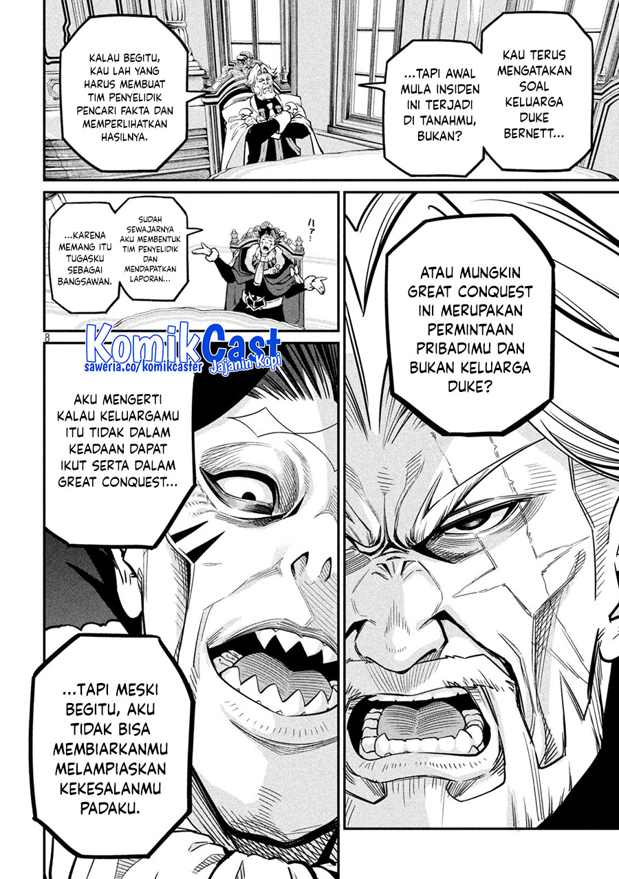Tsuihou Sareta Tenshou Juu Kishi wa Game Chishiki de Musou Suru Chapter 108 Gambar 9