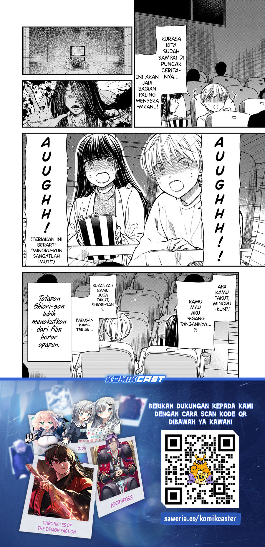 Danshi Koukousei wo Yashinaitai Onee-san no Hanashi Chapter 320 Gambar 5
